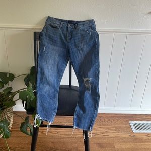 Lucky Brand Distressed Mid Rise Jeans